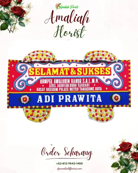 Papan Bunga Ucapan Selamat Sukadami